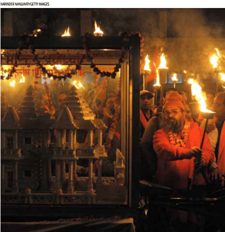 “The Ayodhya site should belong to the
community that holds it sacred. Muslims do not,
and the Rama worshippers do. Case closed.”